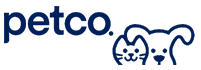 Petco logo, an official retail partner showcasing KIYE smart pet health technology.