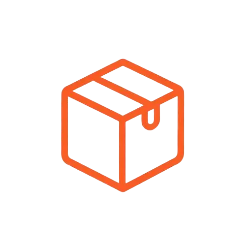 Shipping box icon for free KIYE Smart Collar sample unit program for business partners.