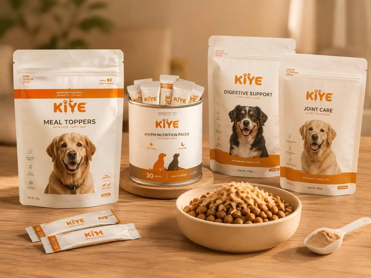 KIYE Nutrition Series for senior dog