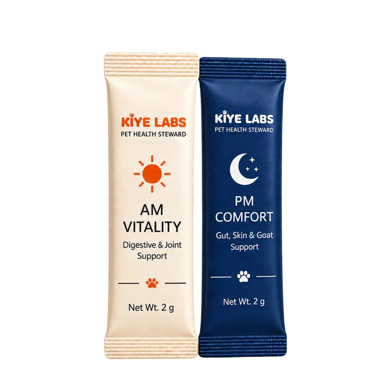 KIYE AM Vitality and PM Comfort nutrition support